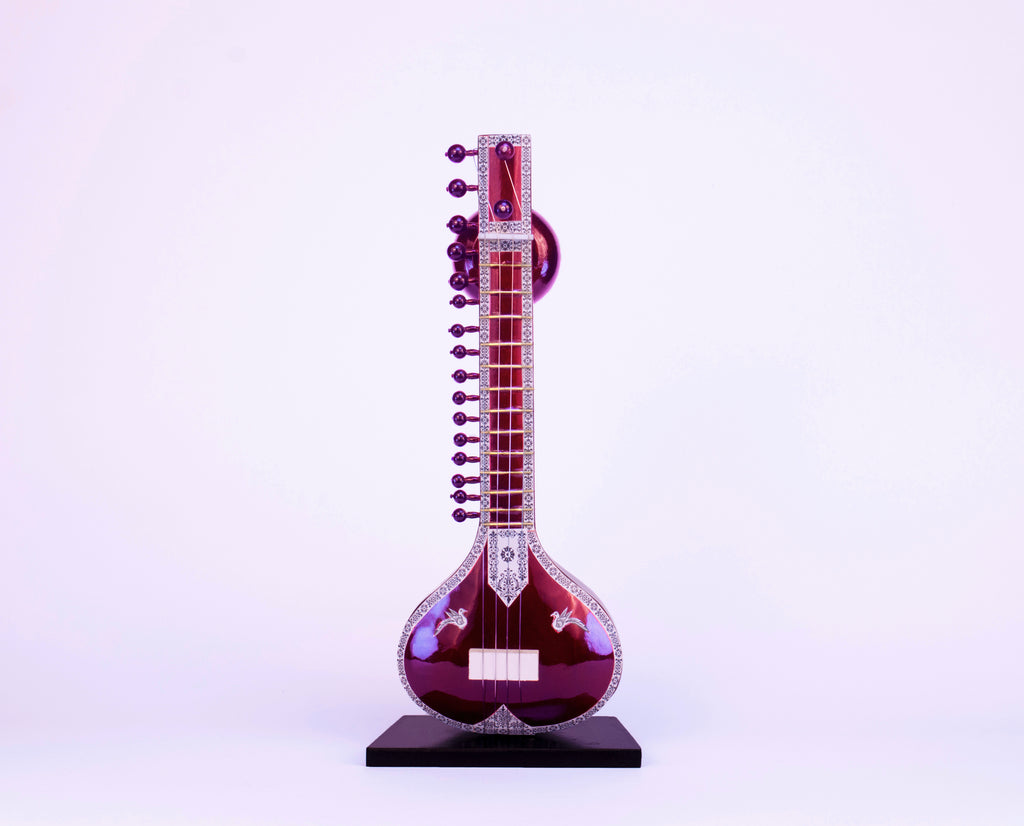 Sitar - Wooden Miniature Musical Instrument Handicraft