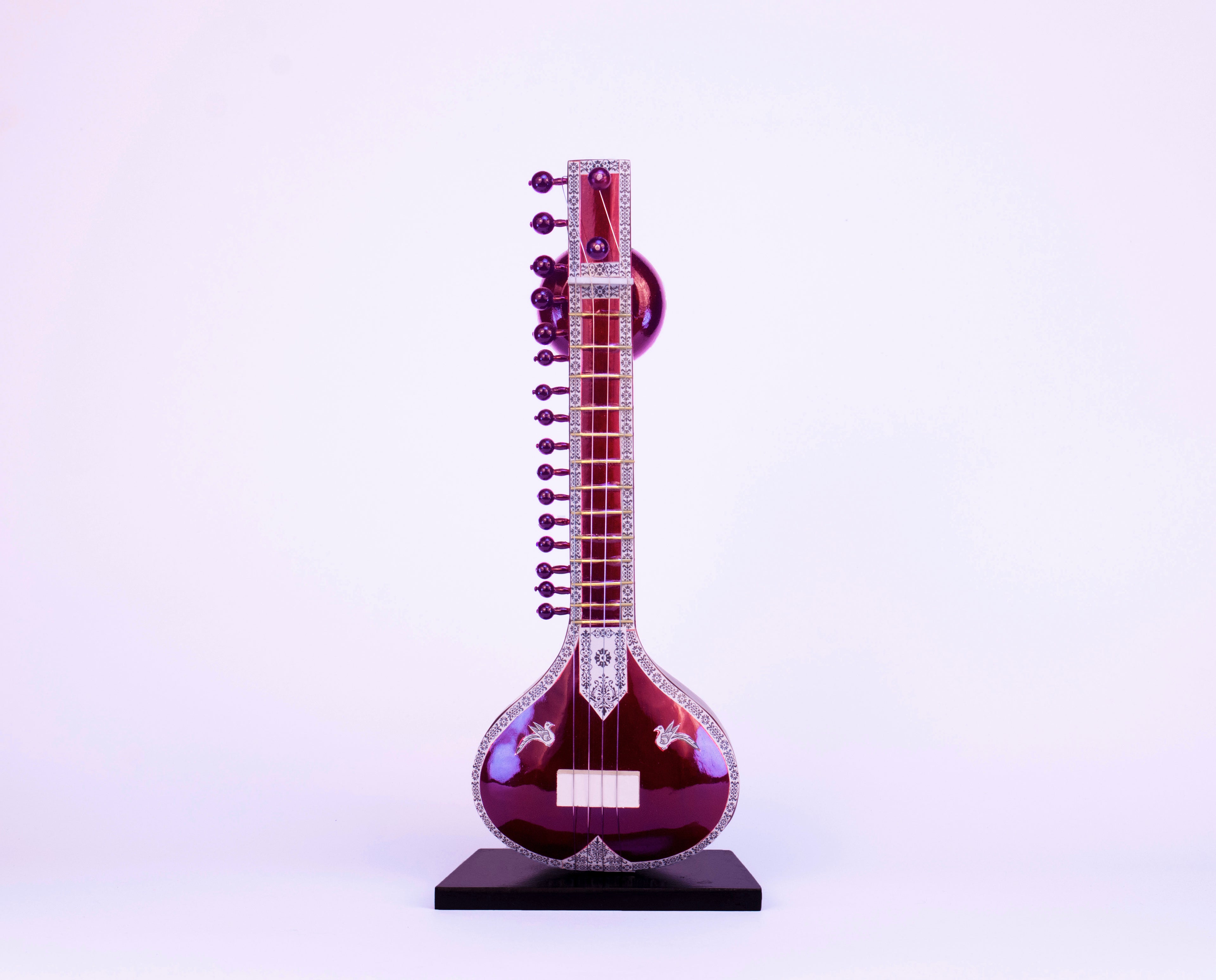 Sitar - Wooden Miniature Musical Instrument Handicraft