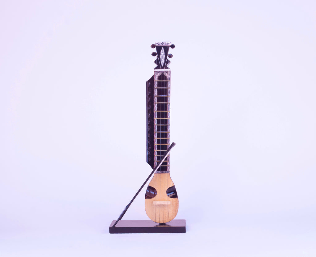 Esraj - Wooden Miniature Musical Instrument Handicraft