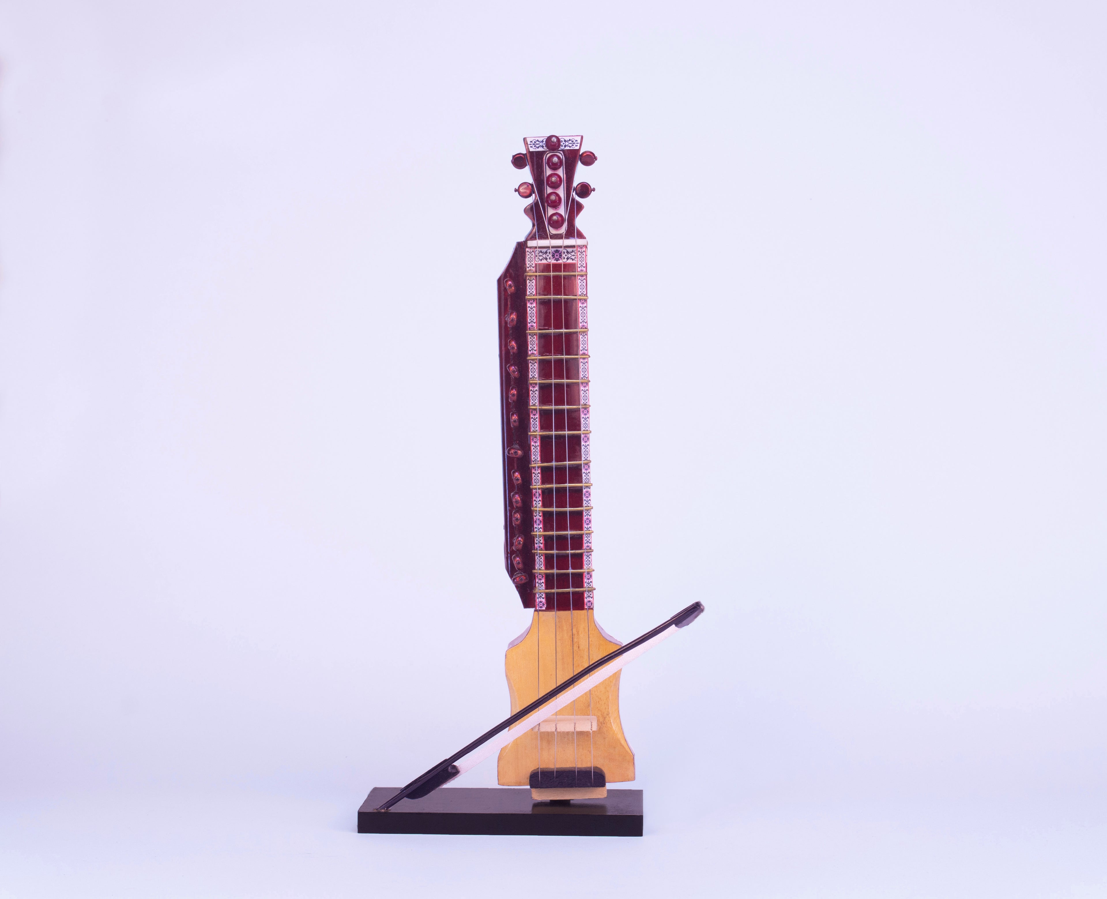 Dilruba - Wooden Miniature Musical Instrument Handicraft