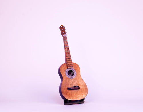 Acoustic Guitar - Wooden Miniature Musical Instrument Handicraft