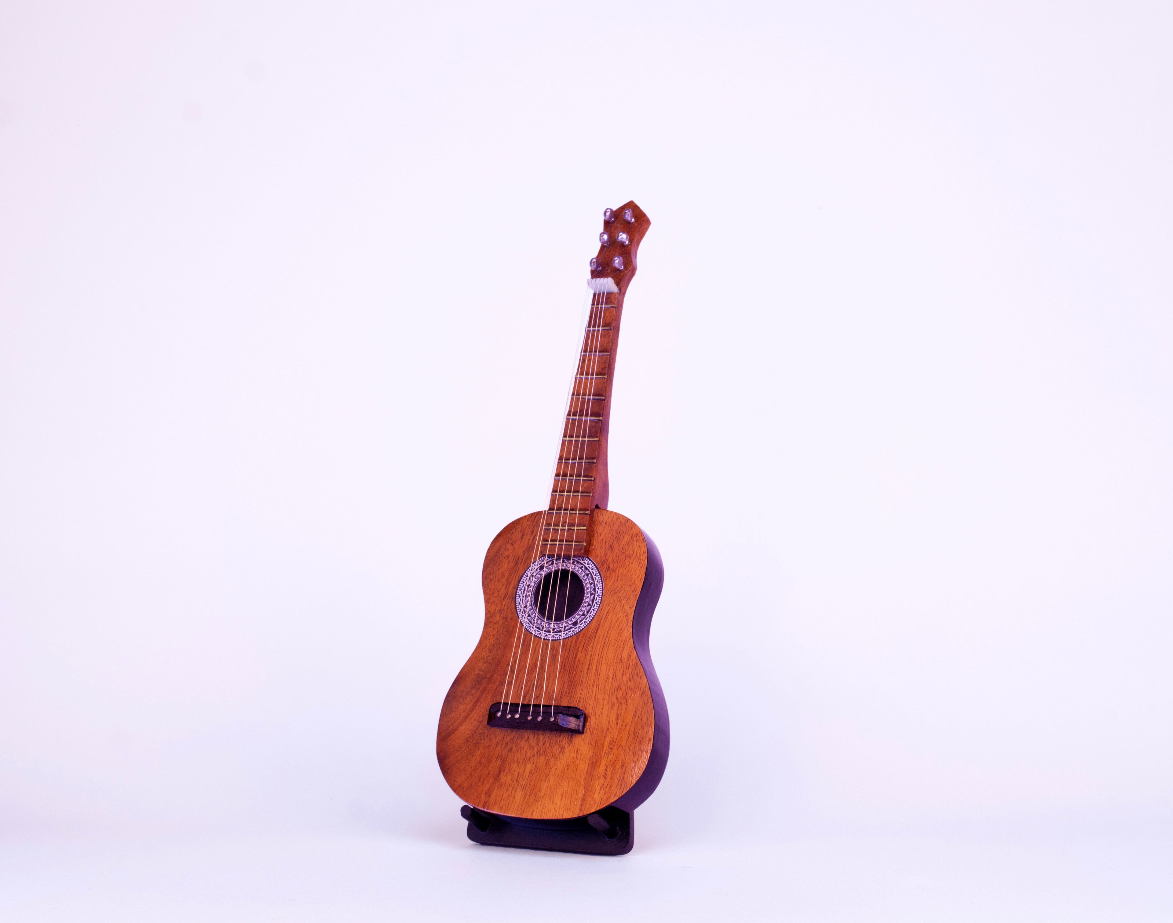 Acoustic Guitar - Wooden Miniature Musical Instrument Handicraft