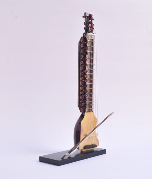 Dilruba - Wooden Miniature Musical Instrument Handicraft