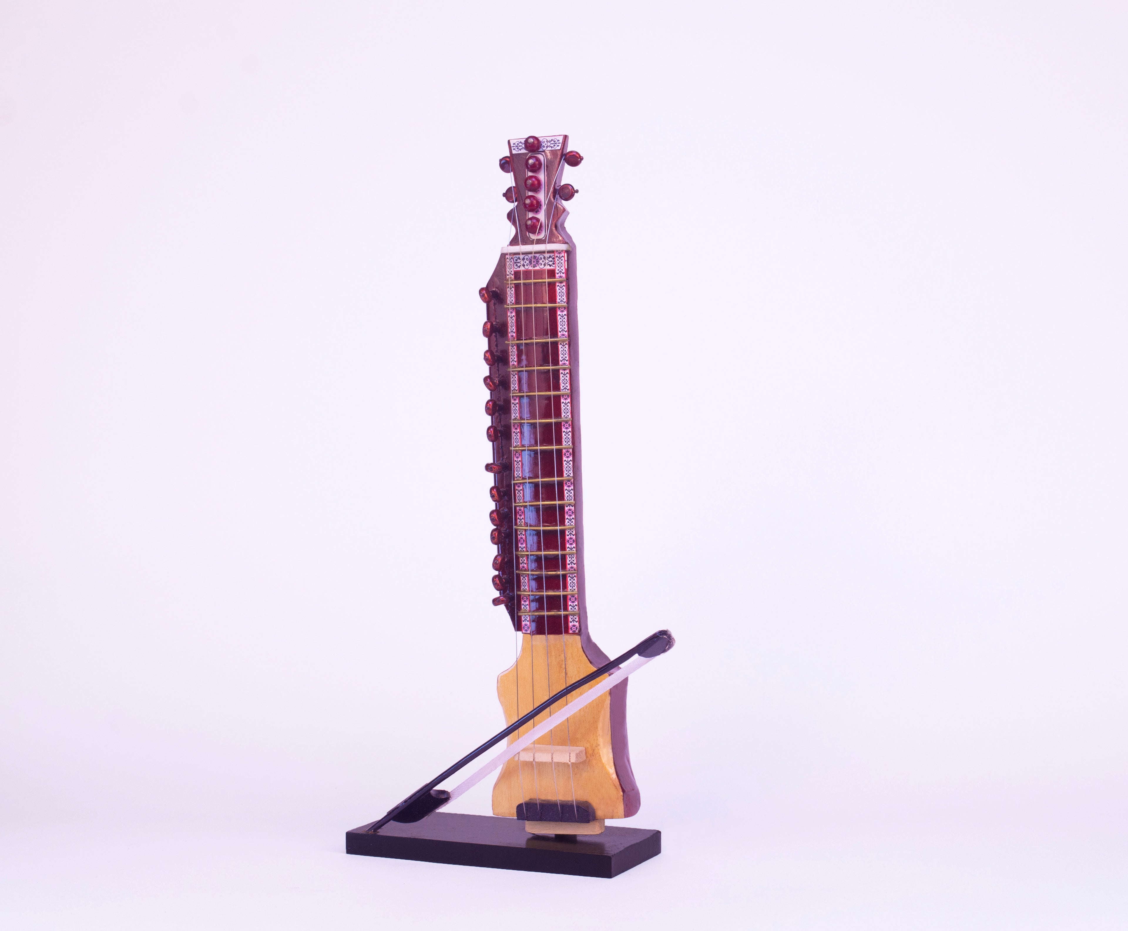Dilruba - Wooden Miniature Musical Instrument Handicraft
