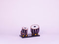 Dugi Tabla - Wooden Miniature Musical Instrument Handicraft