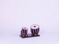 Dugi Tabla - Wooden Miniature Musical Instrument Handicraft