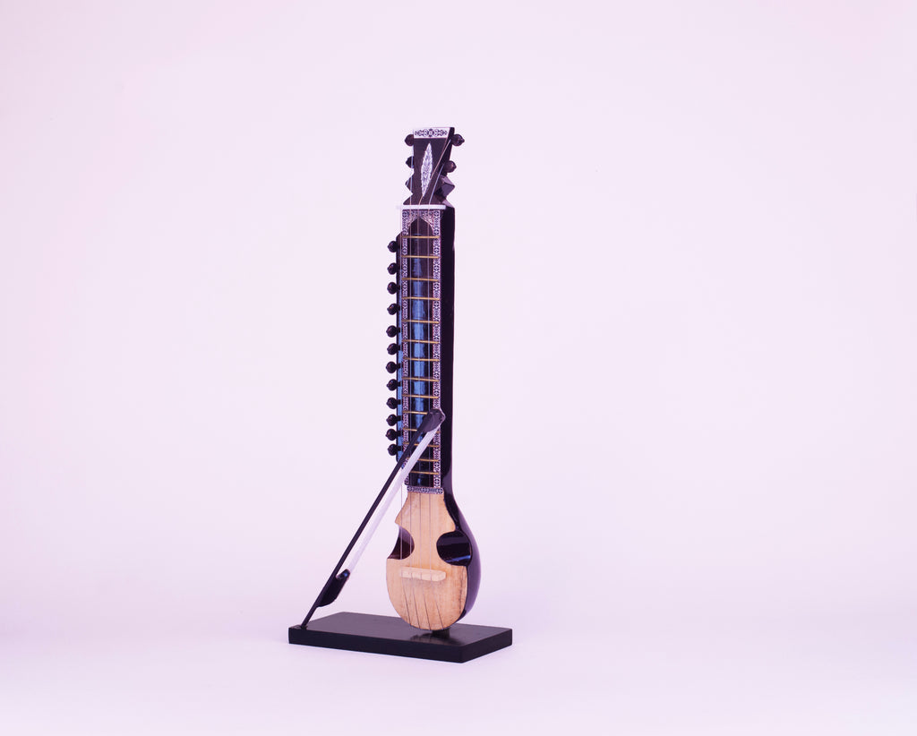 Esraj - Wooden Miniature Musical Instrument Handicraft