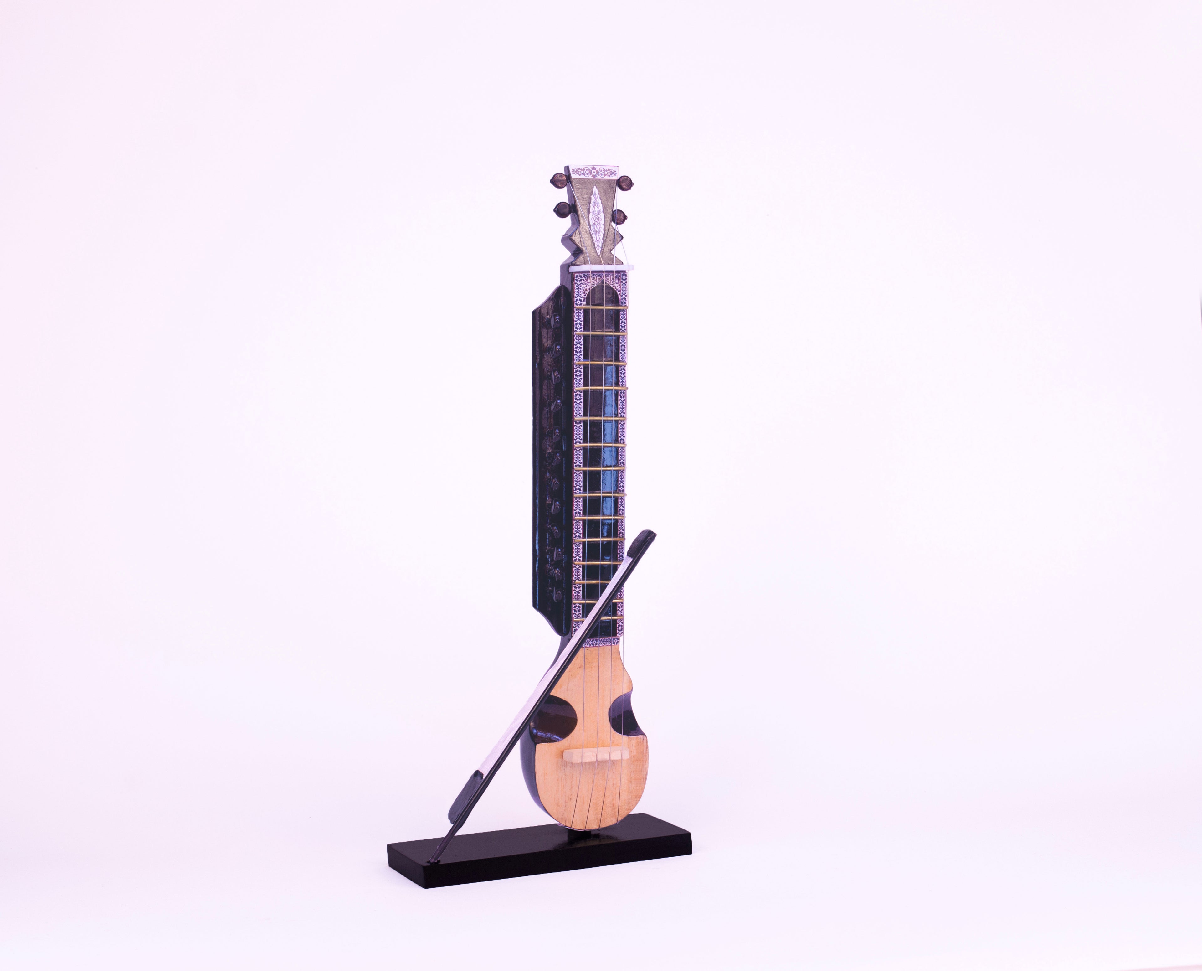Esraj - Wooden Miniature Musical Instrument Handicraft