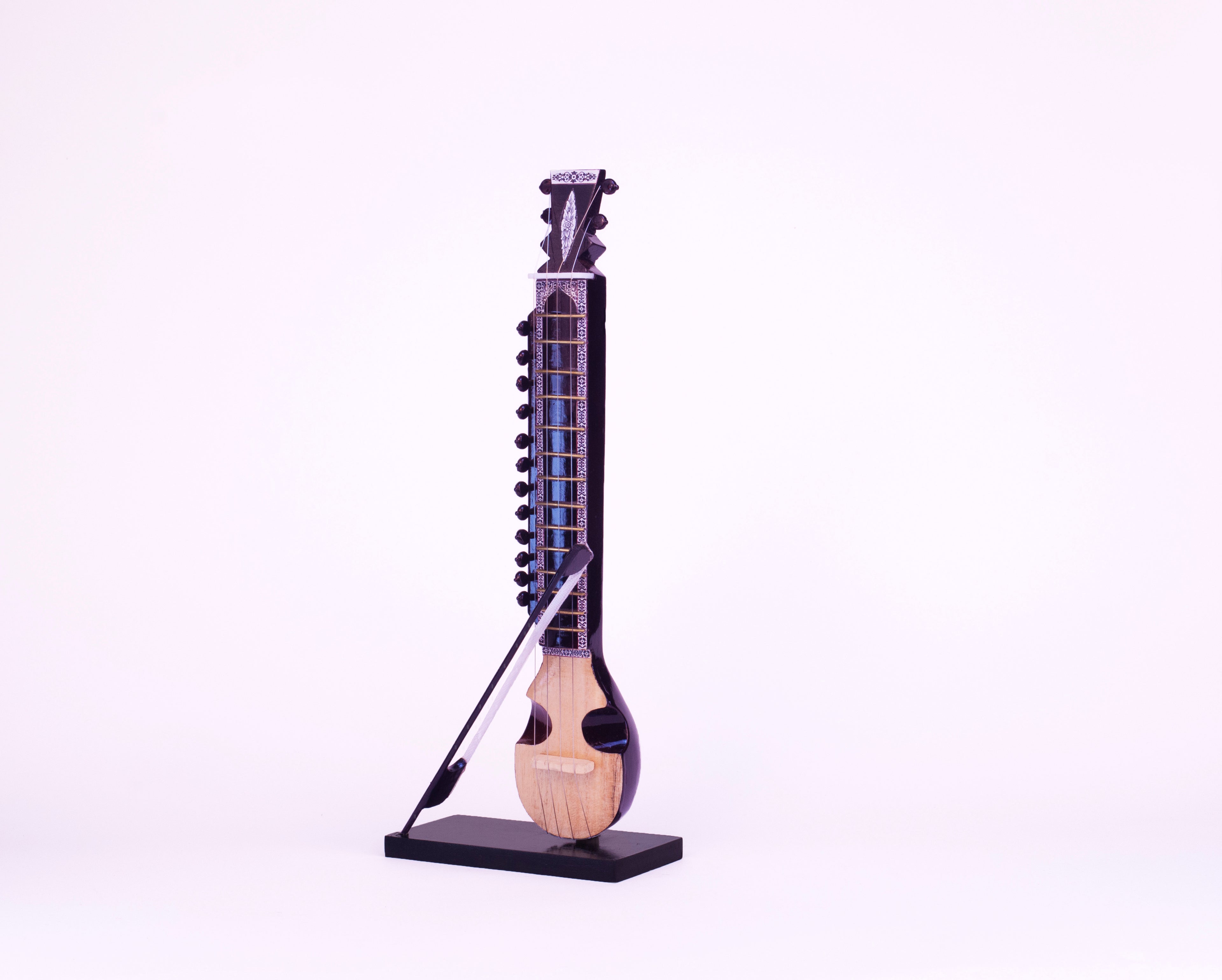 Esraj - Wooden Miniature Musical Instrument Handicraft