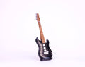 Electric Guitar - Black - Wooden Miniature Musical Instrument Handicraft