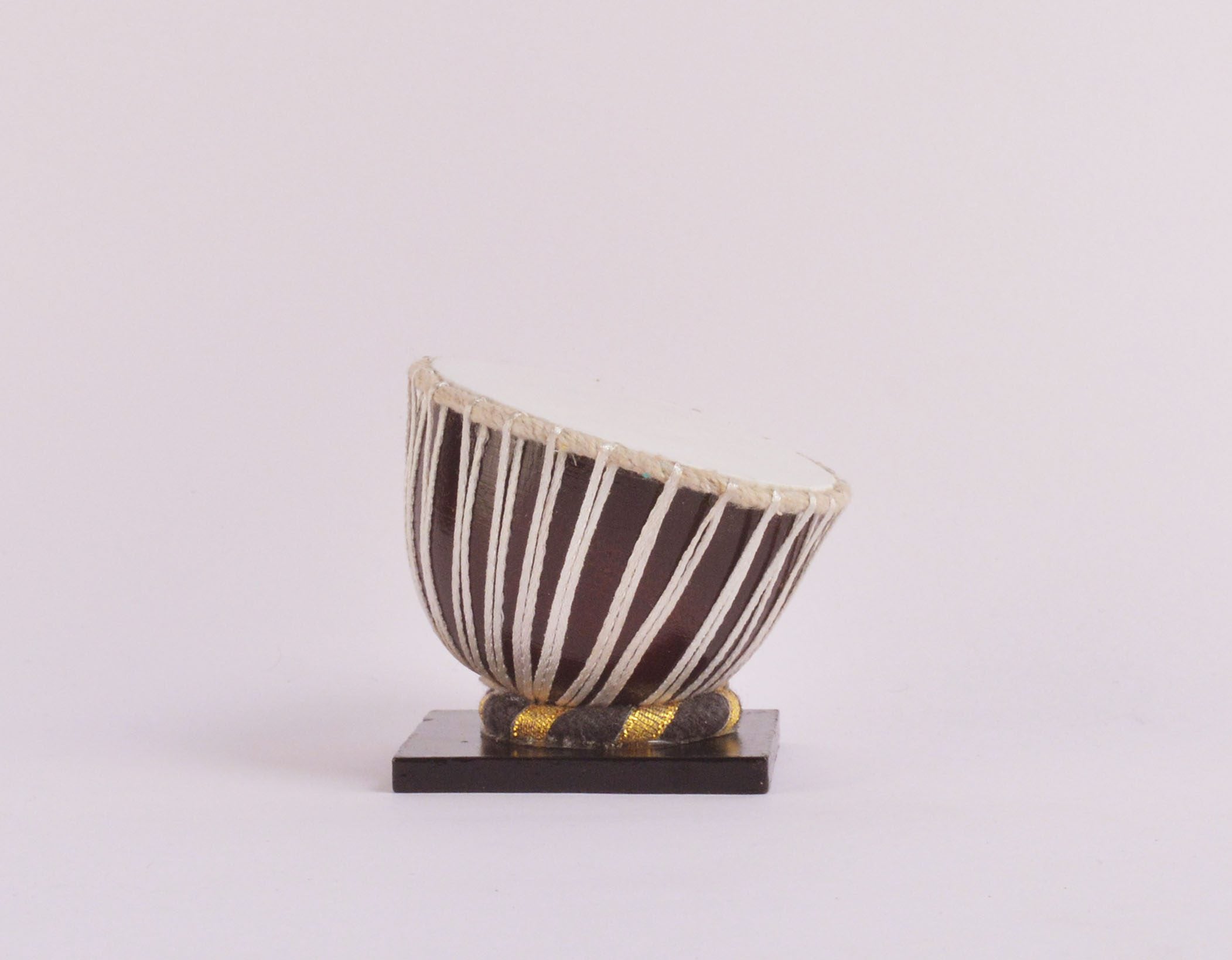 Handcrafted wooden Madol miniature instrument