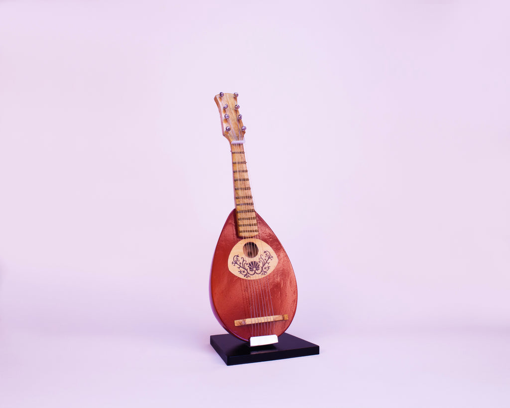 Mandolin - Wooden Miniature Musical Instrument Handicraft