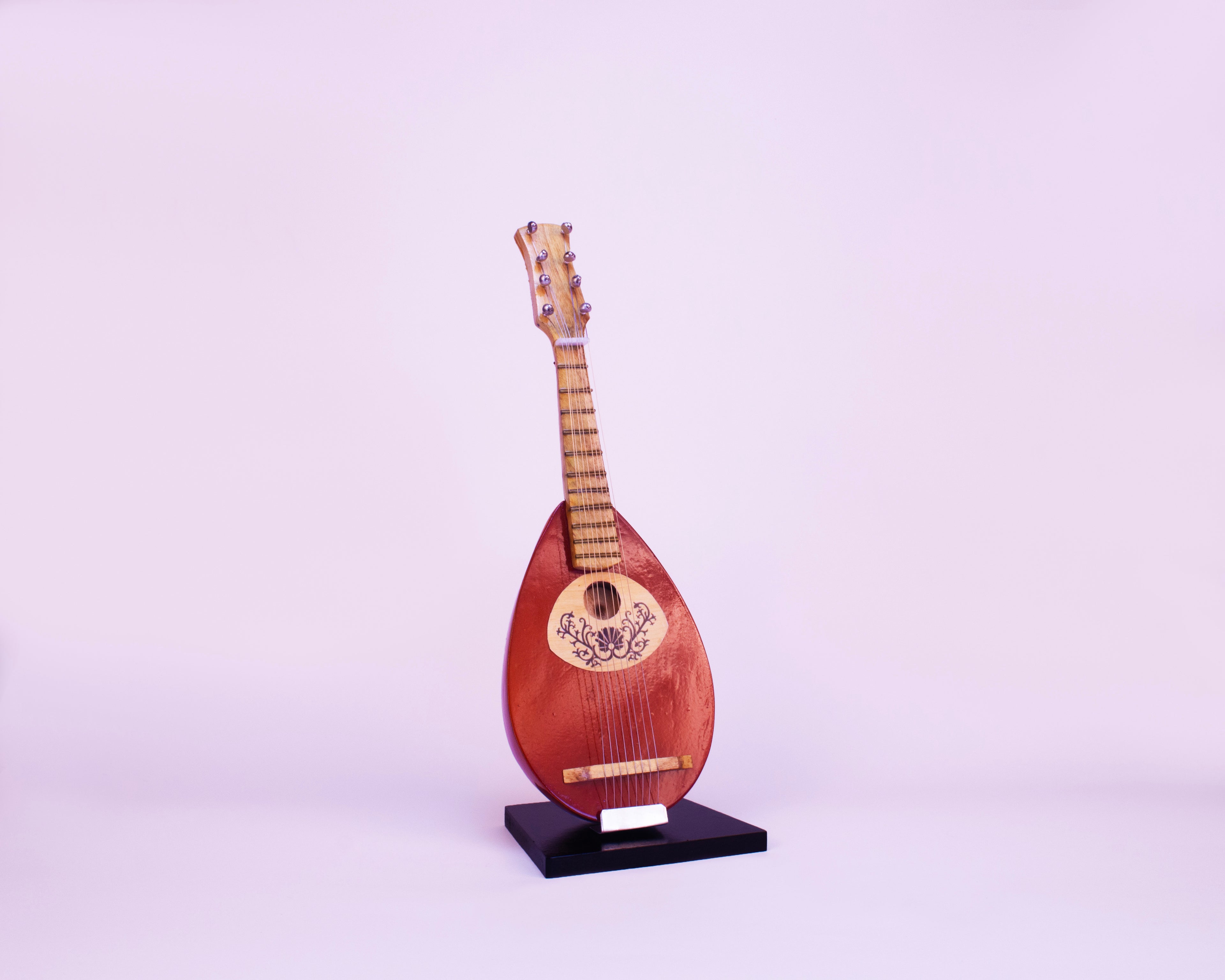 Mandolin - Wooden Miniature Musical Instrument Handicraft