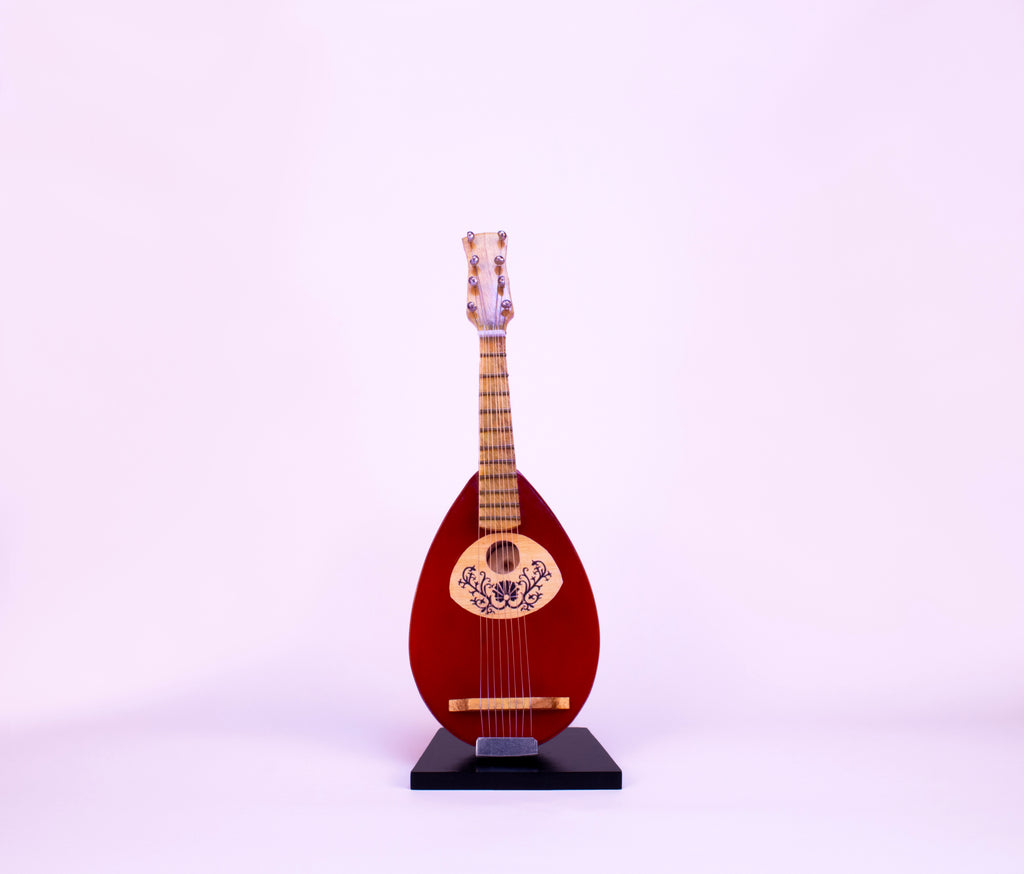Mandolin - Wooden Miniature Musical Instrument Handicraft