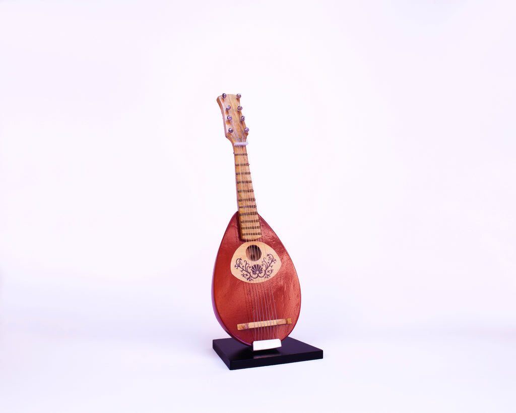 Mandolin - Wooden Miniature Musical Instrument Handicraft