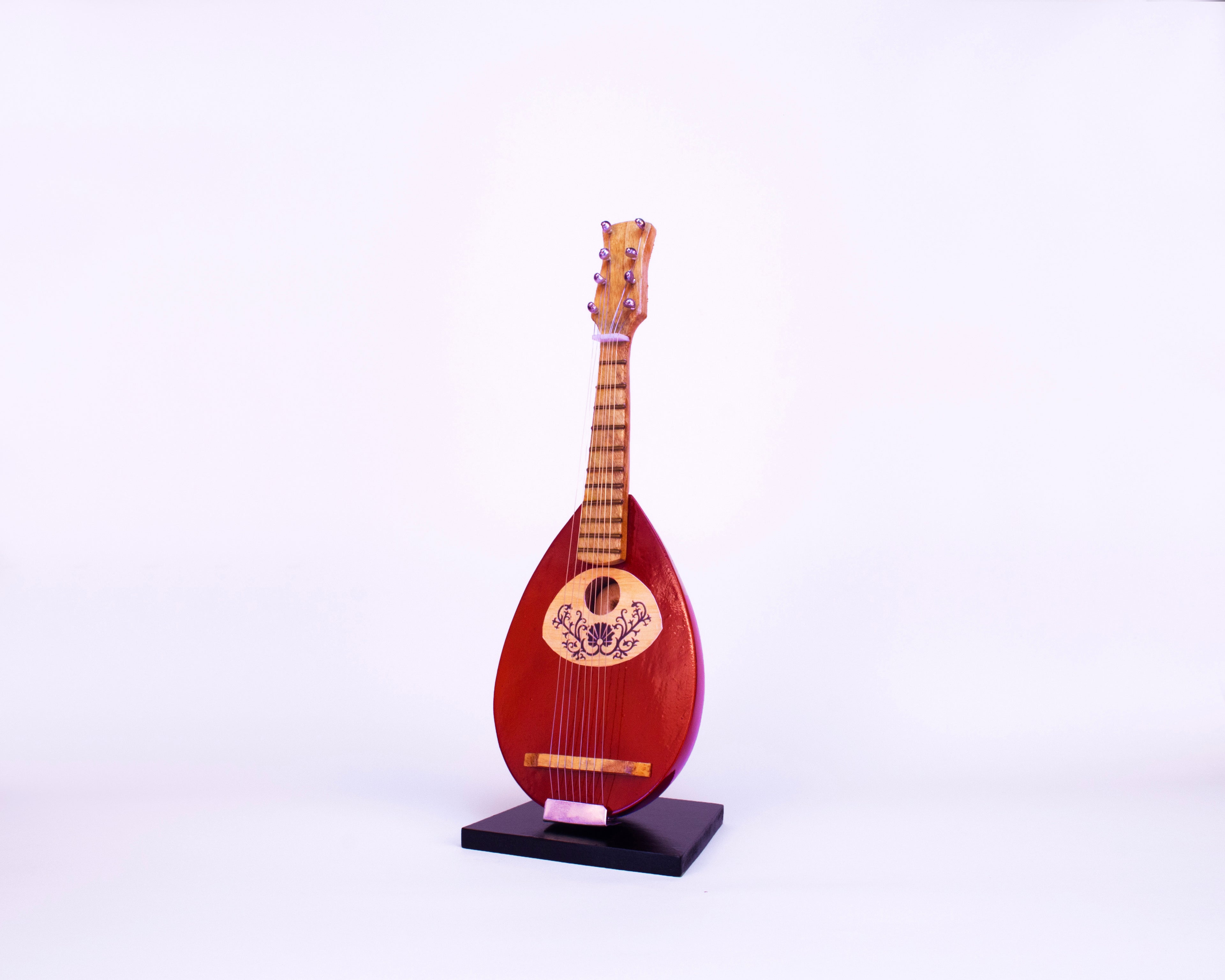 Mandolin - Wooden Miniature Musical Instrument Handicraft