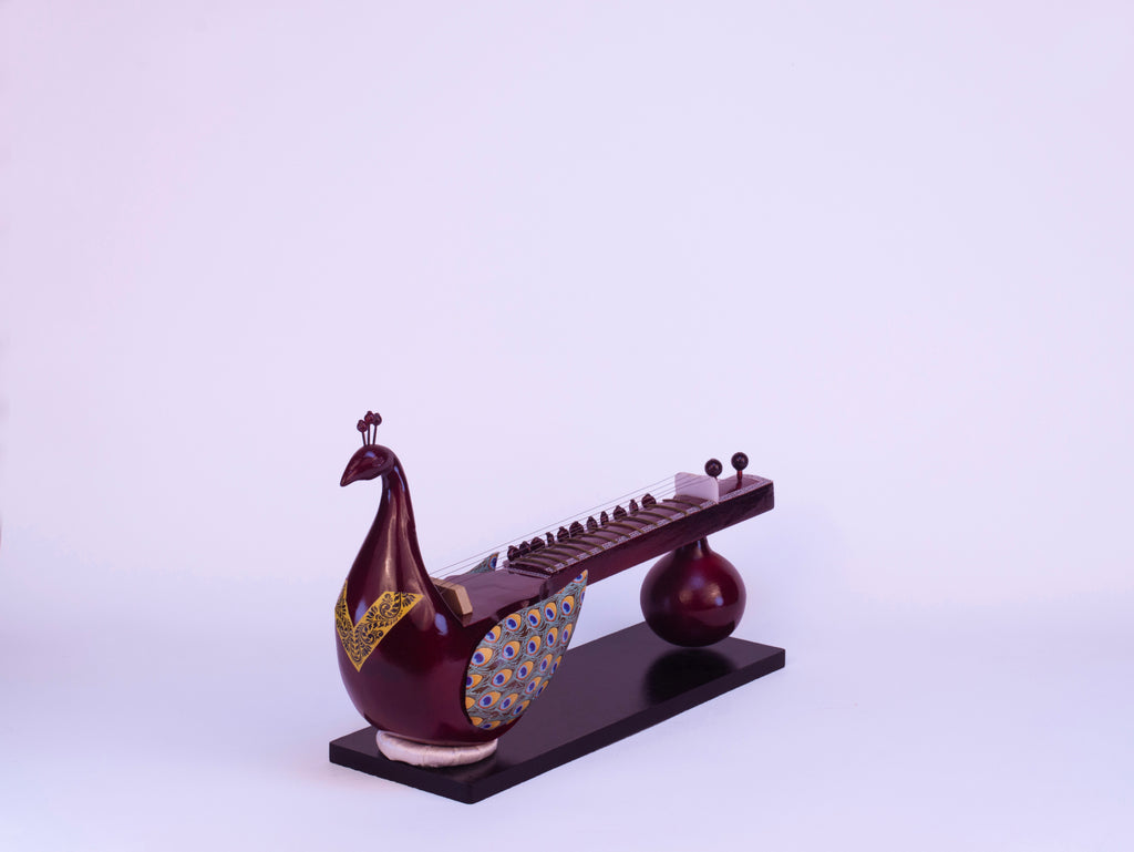 Mayuri Veena - Wooden Miniature Musical Instrument Handicraft