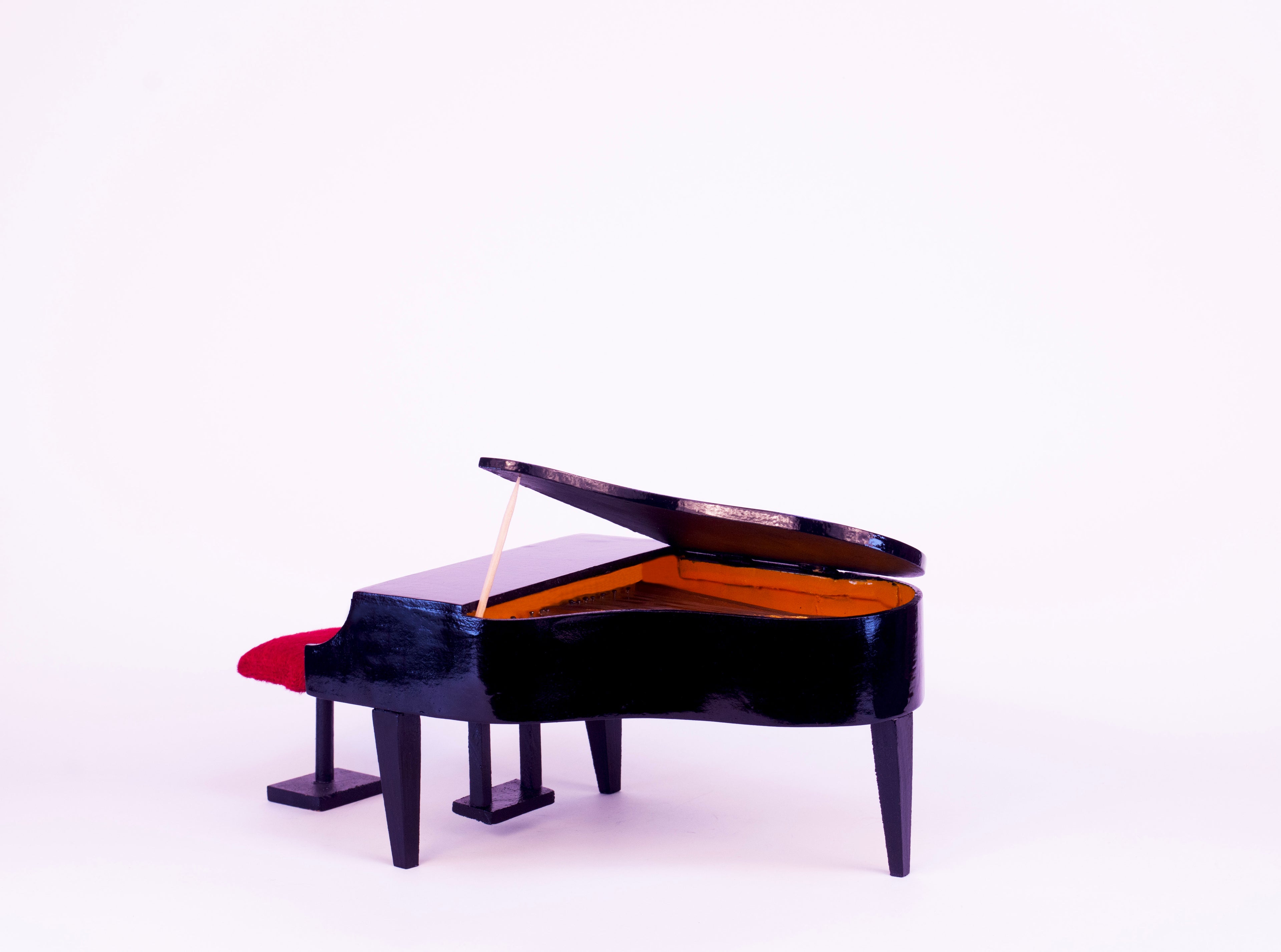 Grand Piano - Wooden Miniature Musical Instrument Handicraft