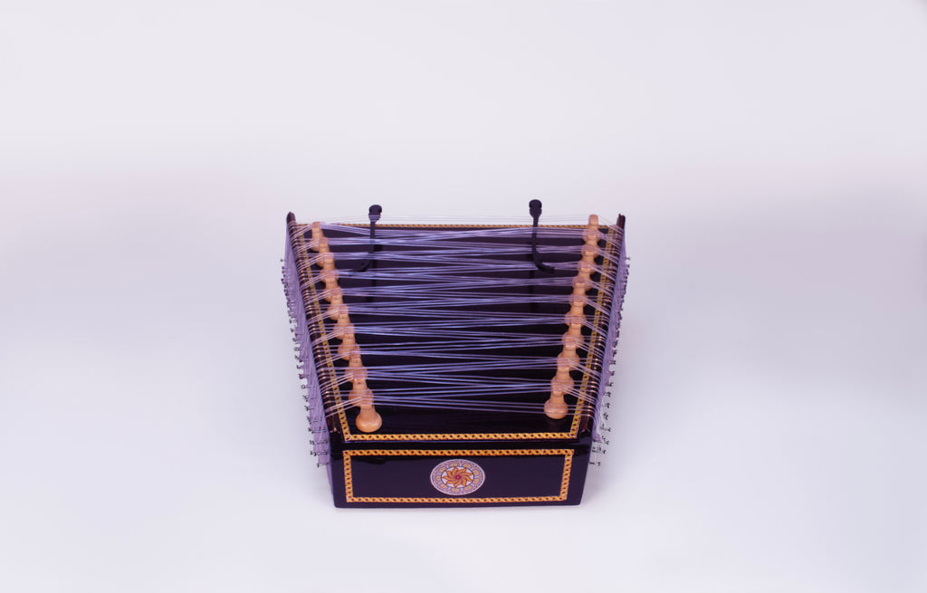 Santoor - Wooden Miniature Musical Instrument Handicraft
