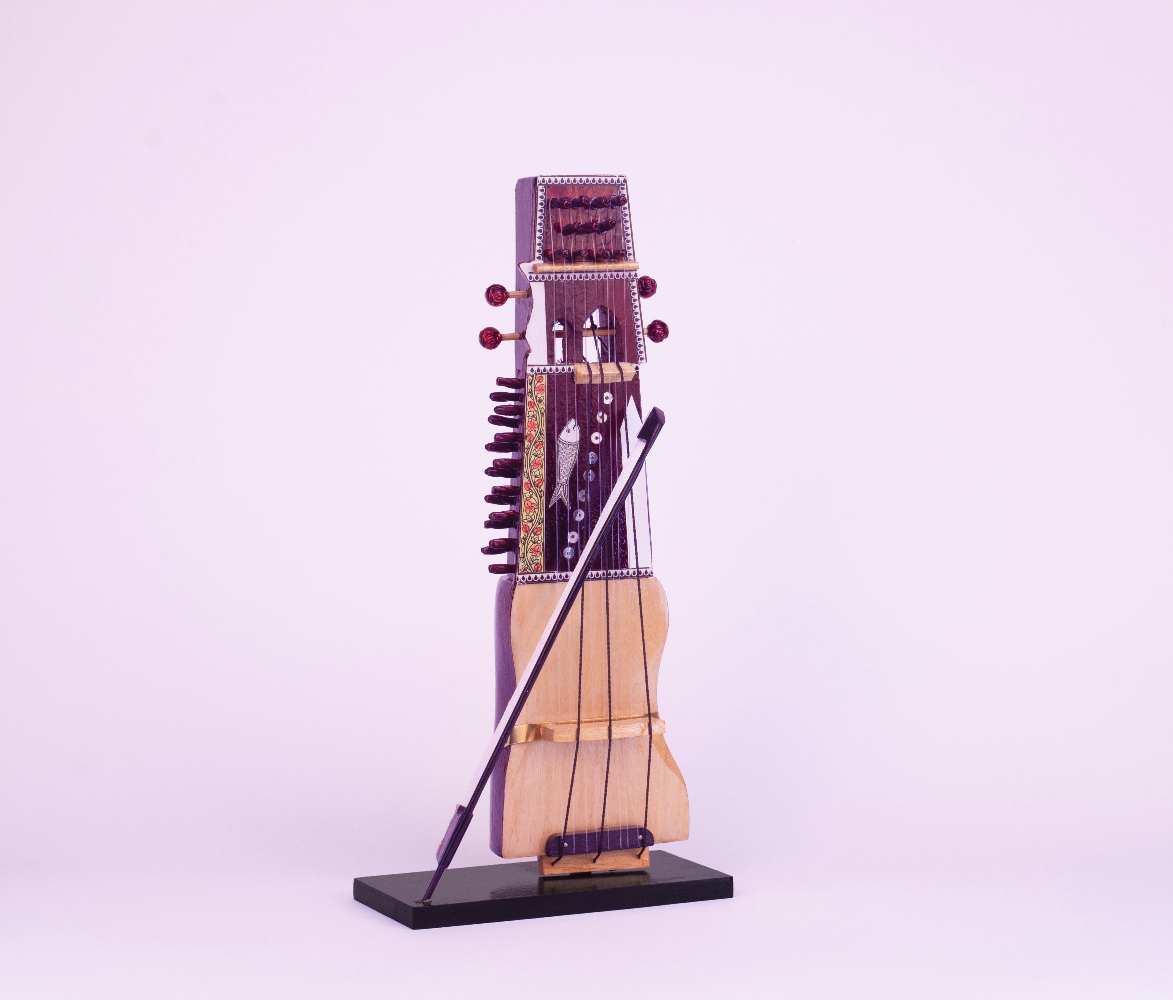Sarengi - Wooden Miniature Musical Instrument Handicraft