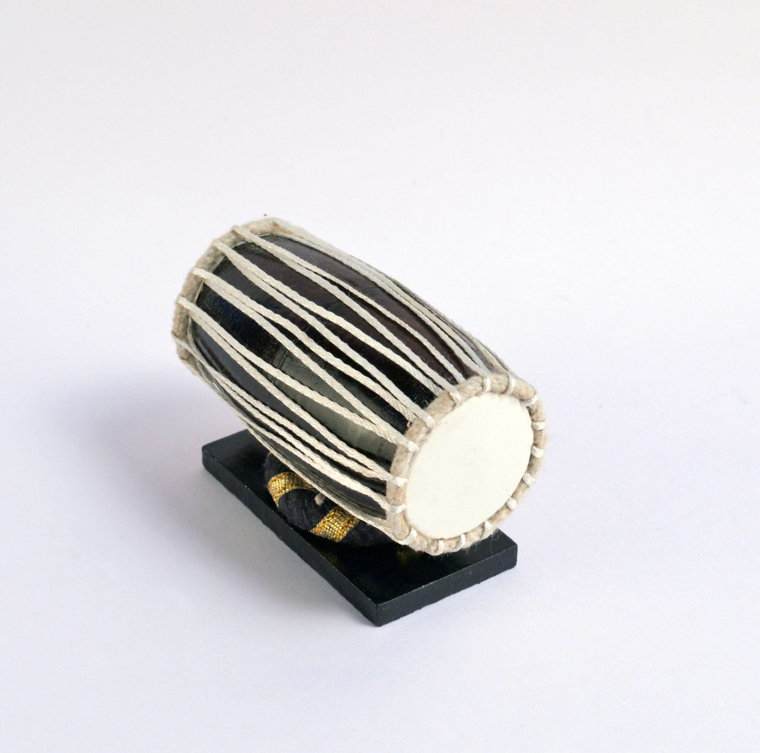 Mridangam - Decorative Wooden Miniature Instrument
