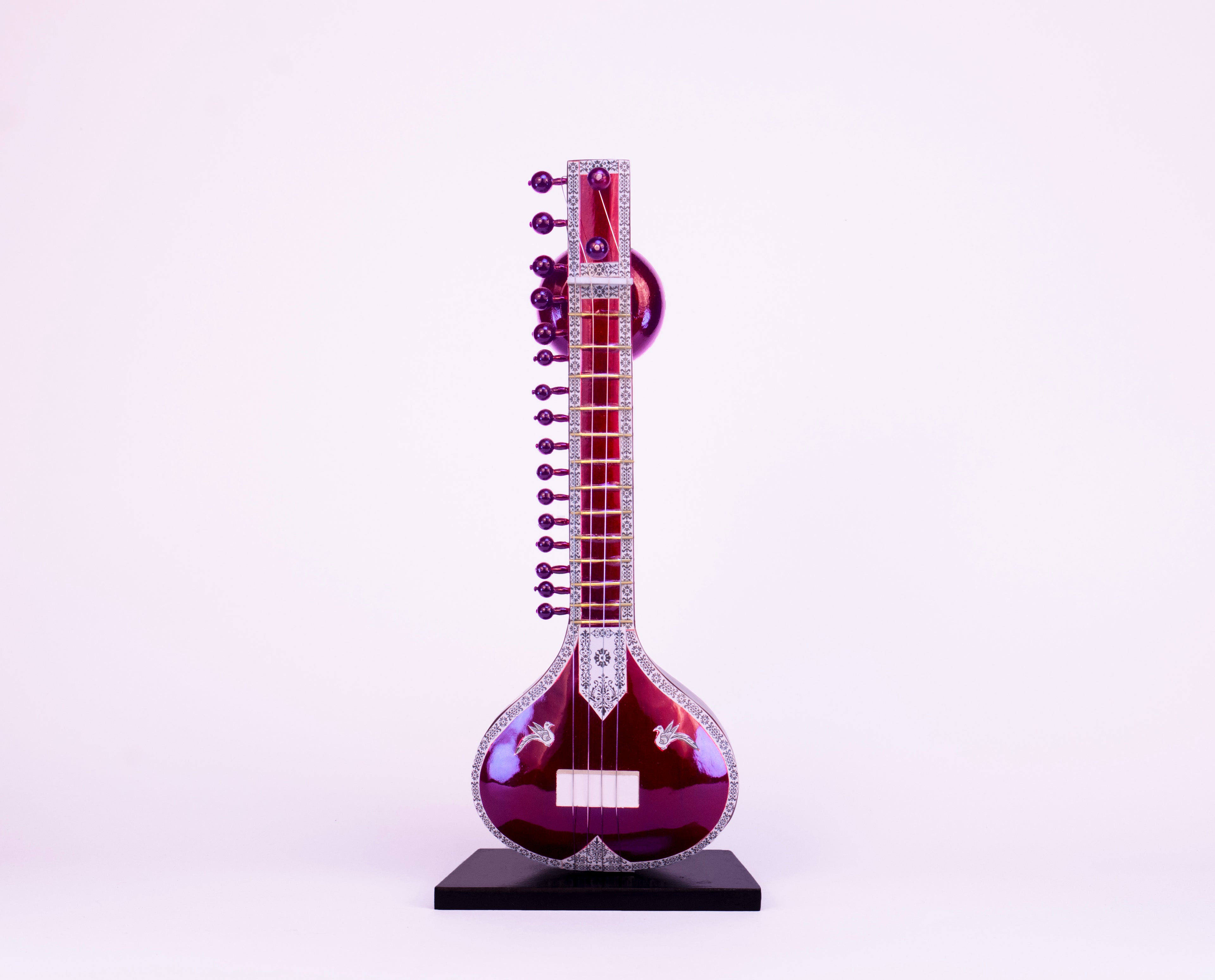 Sitar - Wooden Miniature Musical Instrument Handicraft